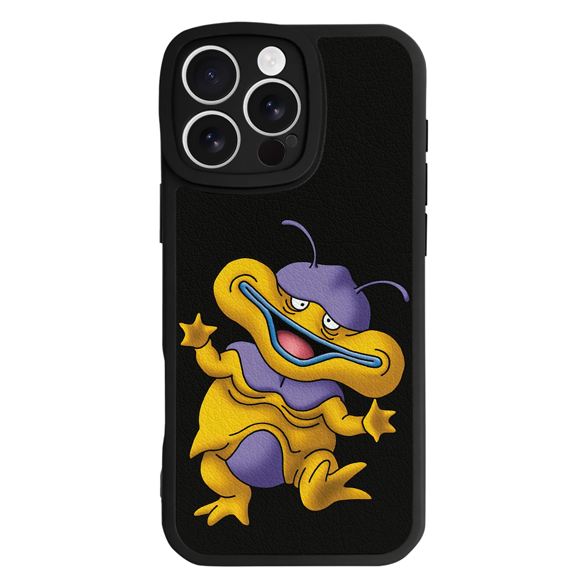 （画像用） ドラゴンクエスト Doragon Kuesuto Dragon Quest 【iPhone 16シリーズ対応】シリコンスマホケース（レザー調） 材質：シリコン
